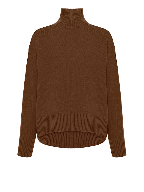 Brown Royal Cashmere Turtleneck Sweater, 1 Brown Royal Cashmere Turtleneck Sweater, 1