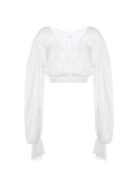 White Corded Lace Shirt, 1