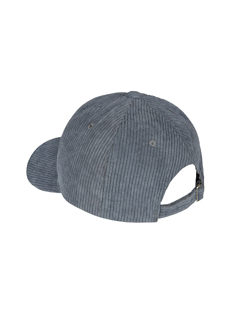 Grey Corduroy YD Embroidered Cap, 3