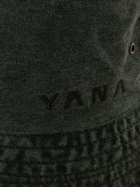 Dark Green Cotton "Yana" Bucket Hat, 3 Dark Green Cotton "Yana" Bucket Hat, 3