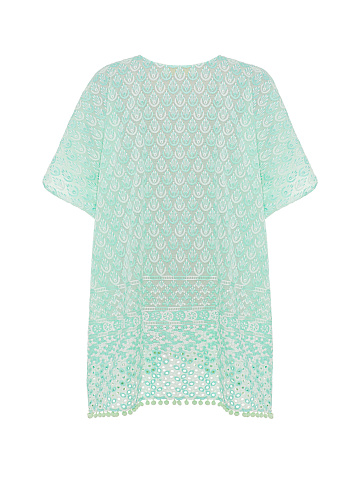 Light Green Children's Kimono With Ties, 2