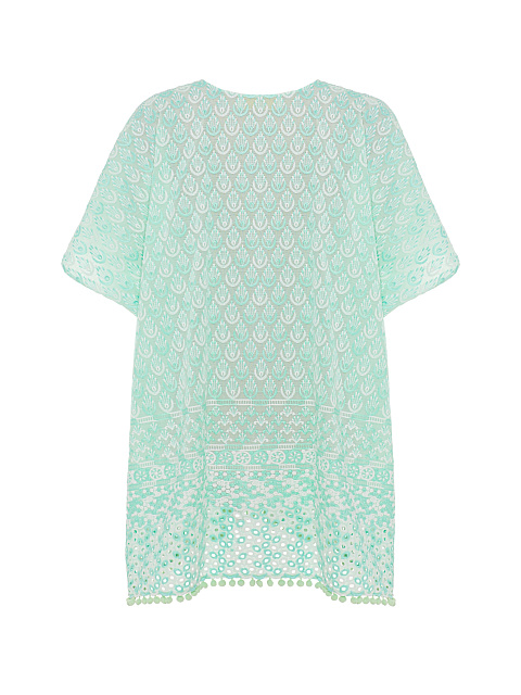 Light Green Children's Kimono With Ties, 2