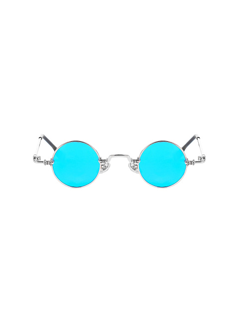 Blue Round Sunglasses, 3