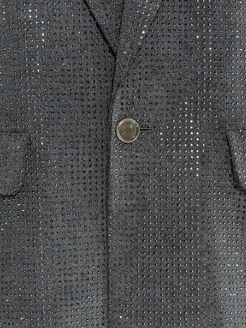 Denim jacket with crystals, 3 Denim jacket with crystals, 3