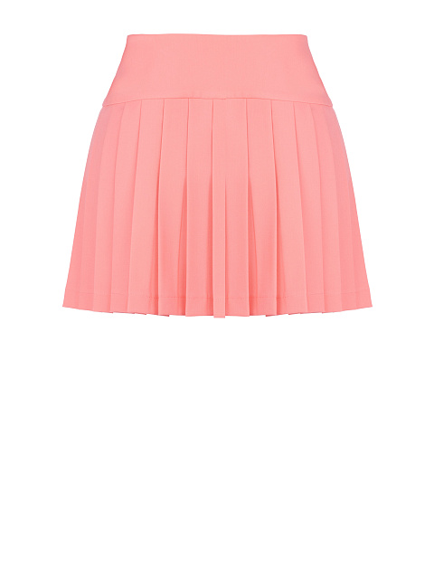 Pink Pleated Mini Skirt, 2
