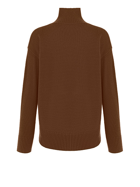 Brown Royal Cashmere Turtleneck Sweater, 3 Brown Royal Cashmere Turtleneck Sweater, 3