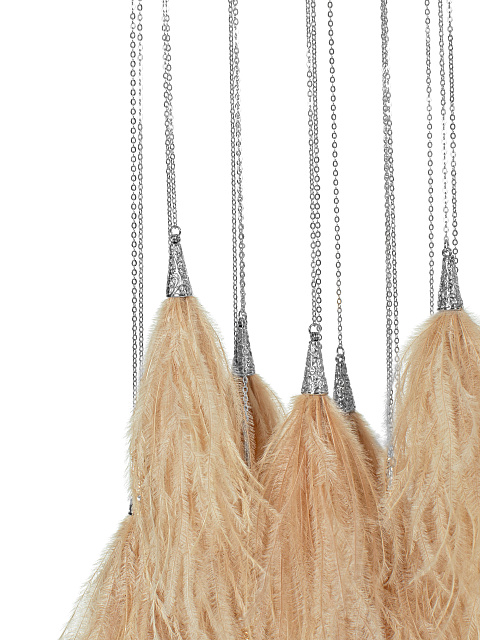 Silver Chains & Feathers Cape, 3