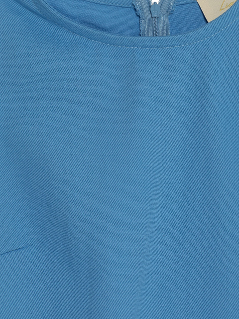 Blue Denim Mini Dress, 4 Blue Denim Mini Dress, 4