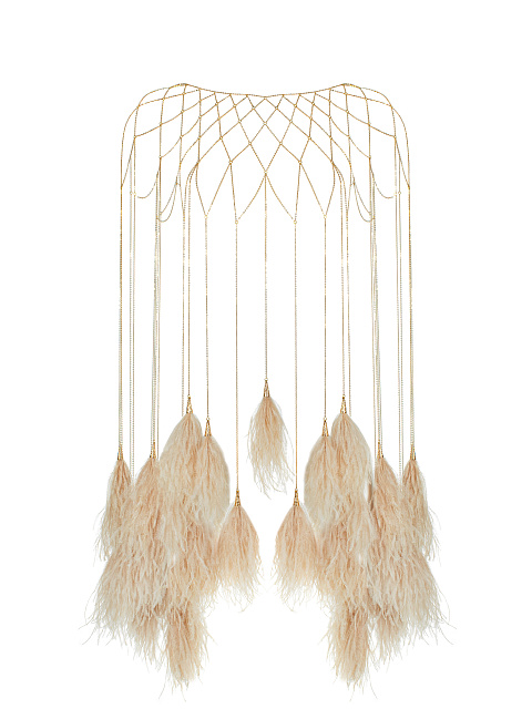 Golden Chains & Feathers Cape, 1