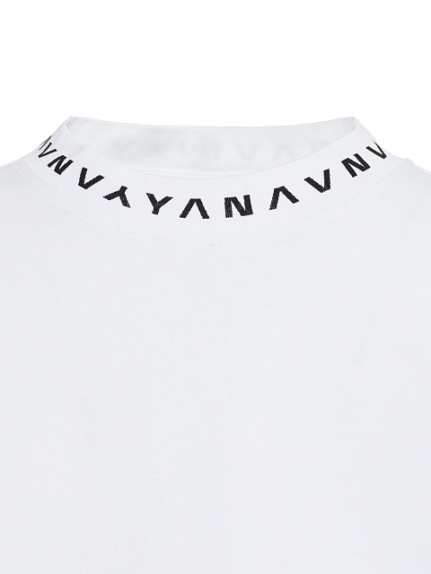 Men's White Neck Print Cotton T-shirt, 3 Men's White Neck Print Cotton T-shirt, 3