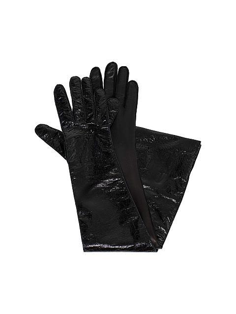 Lambskin leather gloves, 4