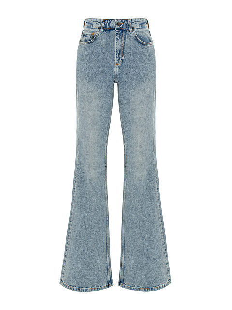Light Blue Flared Jeans, 1