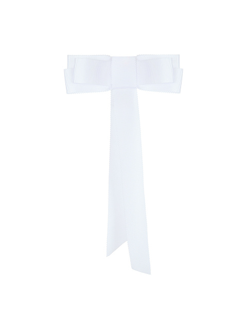 White Bow Brooch, 1