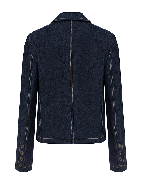 Blue denim jacket, 2