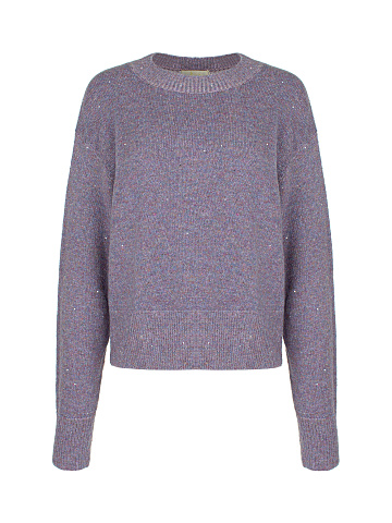 Purple Lurex & Sequins Jumper, 1
