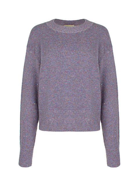 Purple Lurex & Sequins Jumper, 1