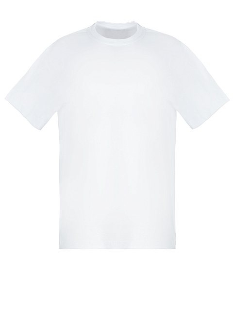 White Men's Back Printed T-Shirt, 2