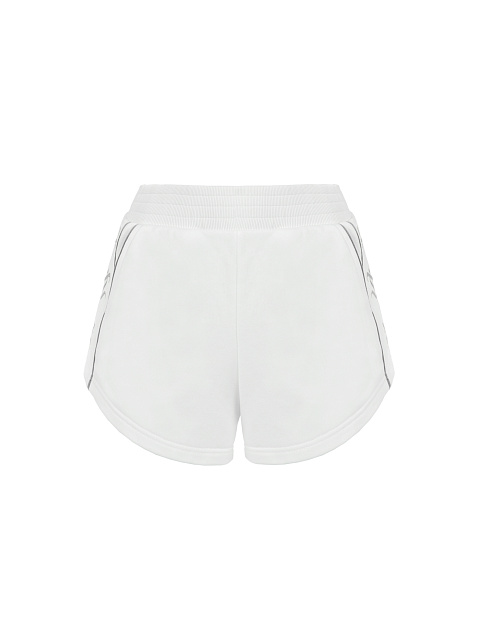 White & Grey Embroidery Jersey Set, 3