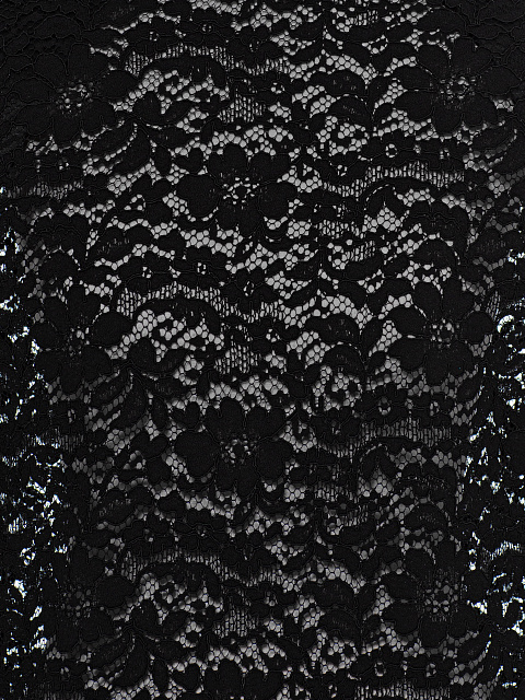 Black lace midi dress, 8 Black lace midi dress, 8