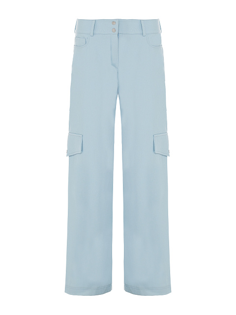 Blue Cotton Printed Shirt & Pants, 3 Blue Cotton Printed Shirt & Pants, 3