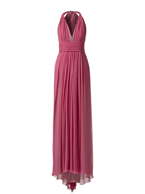Pink maxi dress, 1