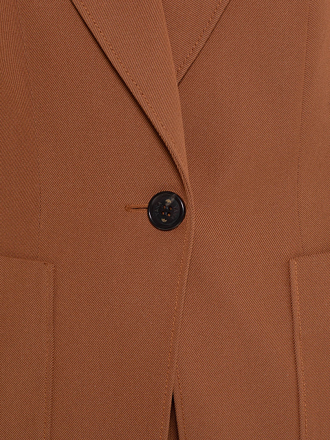 Brown three-piece suit with flared trousers, 8