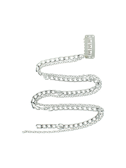 Silver 2 Chains Hairpin, 1