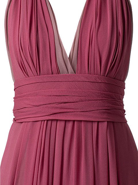 Pink maxi dress, 7