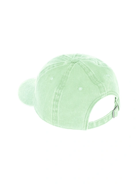 Light Green YD Embroidered Cotton Cap, 3