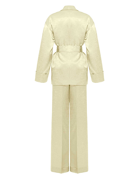 Silk two-piece suit, 2