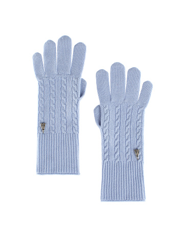 Blue Cashmere Gloves, 1