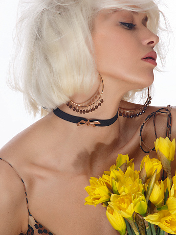 Yellow Gold Bow Pendant , 2