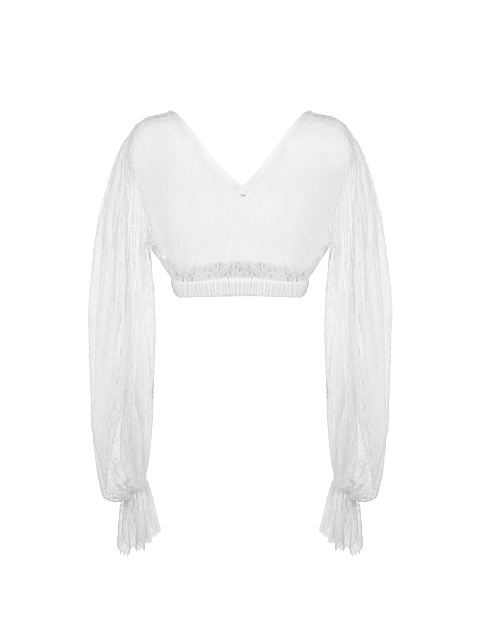 White Corded Lace Shirt, 2