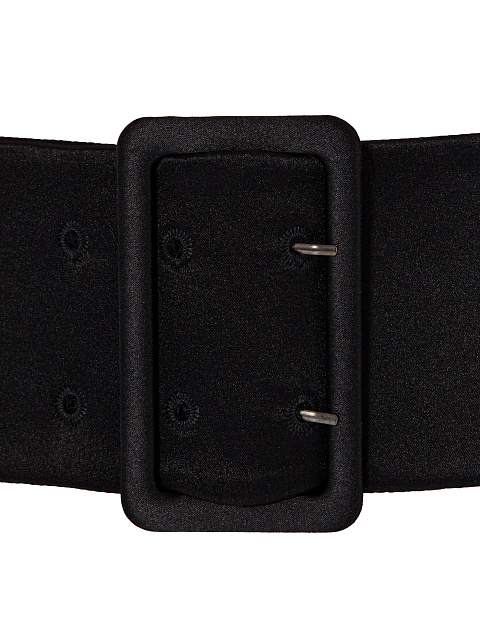 Black tailoring-fabric belt, 3