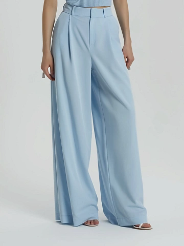 Light Blue Palazzo Pants, 2