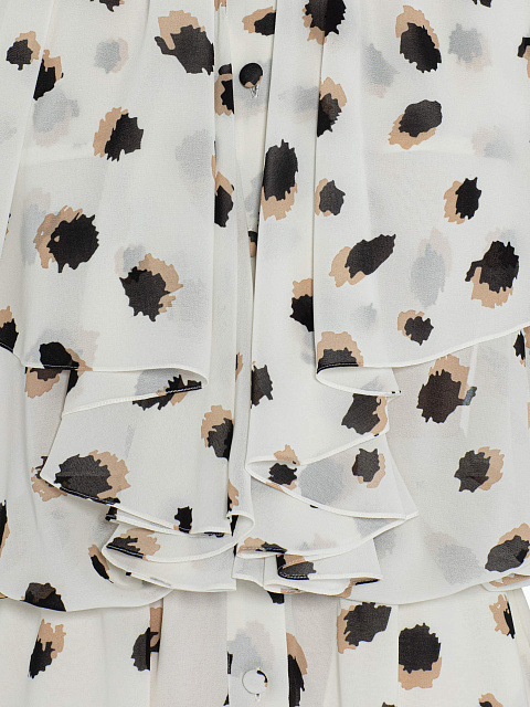 Printed chiffon mini dress, 4 Printed chiffon mini dress, 4