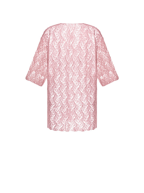 Pink mohair children's cardigan, 2