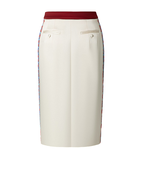 Two‑tone midi skirt, 2