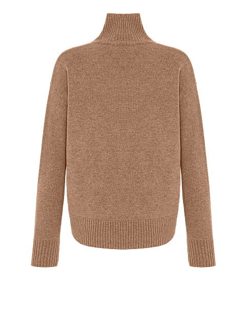 Light Brown Royal Cashmere Turtleneck Sweater, 2 Light Brown Royal Cashmere Turtleneck Sweater, 2