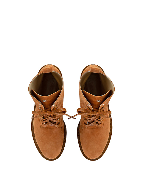 Terracotta Suede Boots, 4