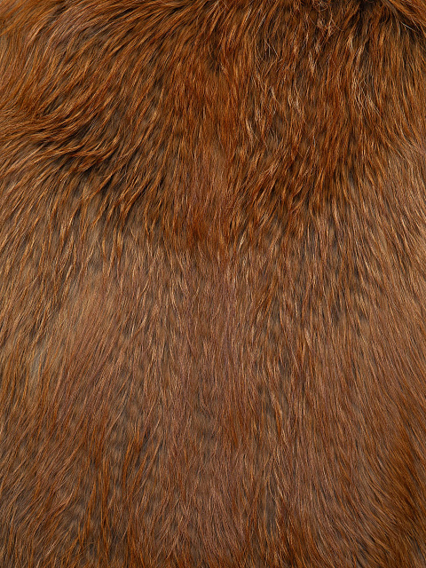 Fox fur poncho, 3 Fox fur poncho, 3