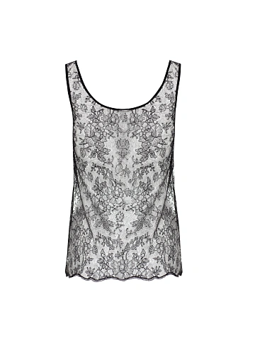 Black Lace Tank Top, 2