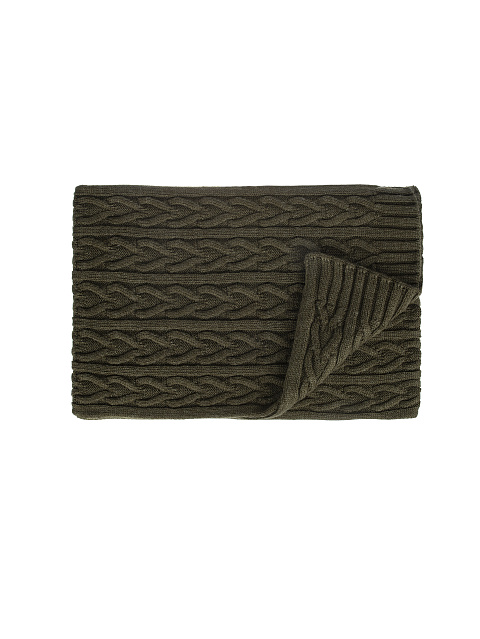 Khaki Wool Scarf, 1