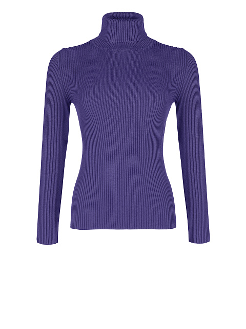 Purple Rib Knit Turtleneck Sweater, 1 Purple Rib Knit Turtleneck Sweater, 1