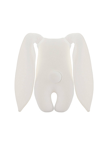 White “Rabbit” toy with white embroidery, 2