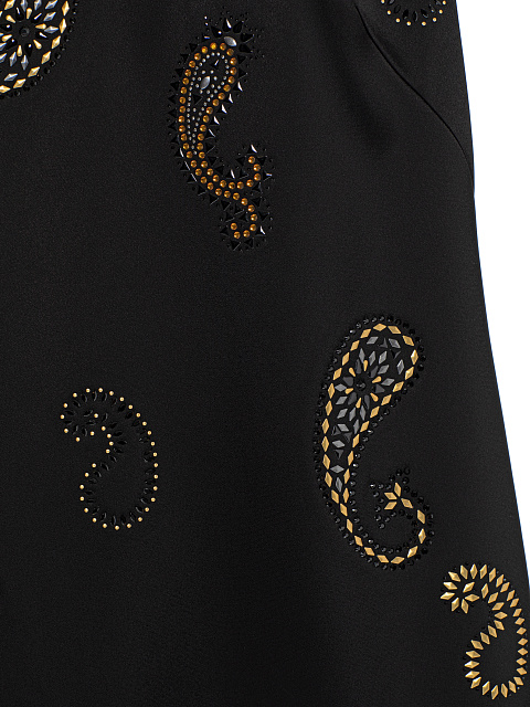 Mini dress with paisley pattern, 3