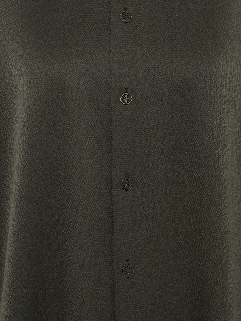 Dark Green Silk Shirt, 5