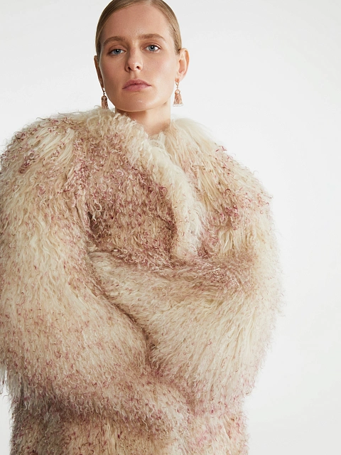 Briolette, Round Topaz & Round Sapphire & Rose Gold Tassel Earrings, 3