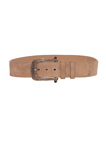 Beige leather belt, 1