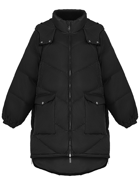 Black Oversized Puffer Jacket, 1 Black Oversized Puffer Jacket, 1